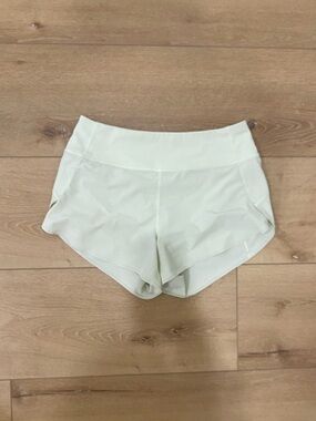 Athleta Pale Mint High-Rise Athletic Shorts